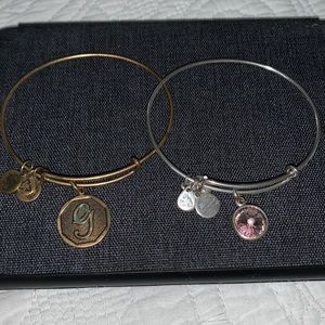 Alex and Ani set of two bracelets